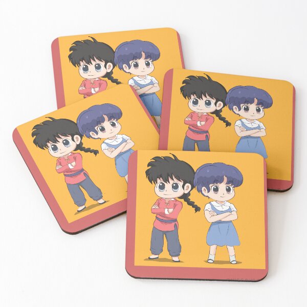 Item preview, RANMA AND AKANE CHIBI STYLE designed and sold by NiDrox.