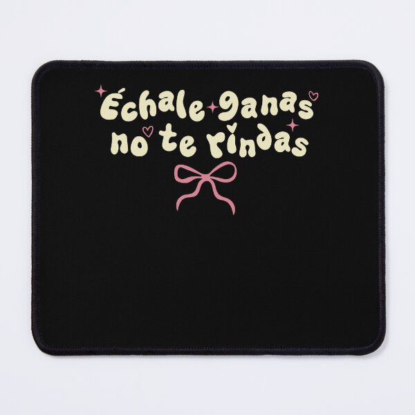 Item preview, Echale Ganas No Te Rindas Spanish Spanglish Latina Empowerment Pink Ribbon designed and sold by pansak.