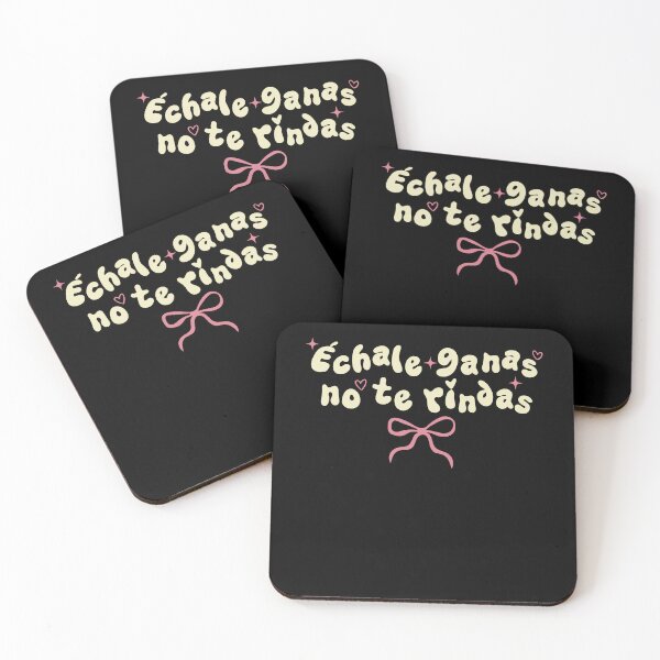 Item preview, Echale Ganas No Te Rindas Spanish Spanglish Latina Empowerment Pink Ribbon designed and sold by pansak.