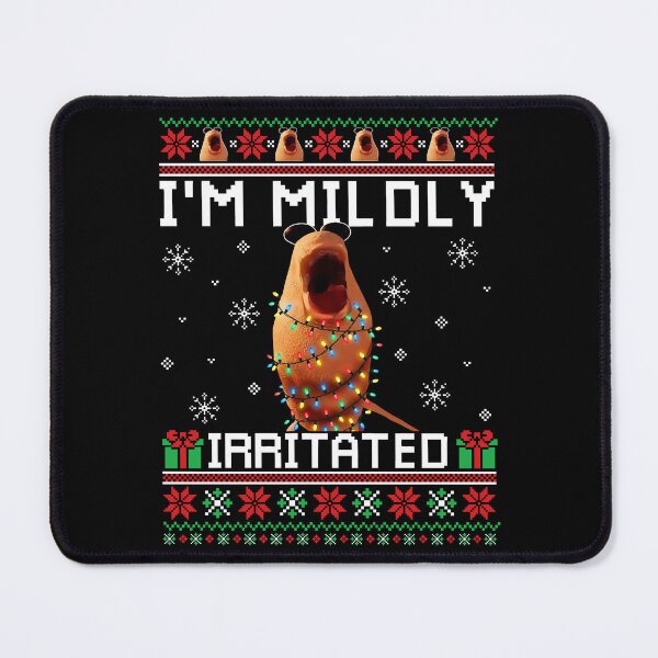 Item preview, I'm Mildly Irritated Marcus The Worm Funny Ugly Sweater Christmas Meme designed and sold by pansak.