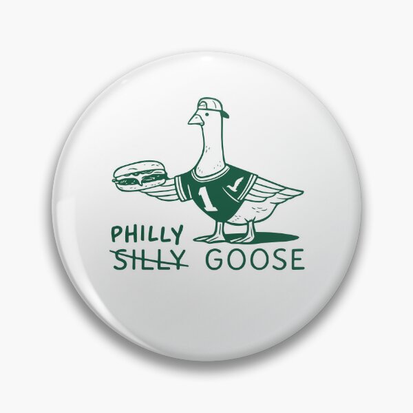 Item preview, Philly Goose Cheesesteak Silly Animal Pun Philly Fan designed and sold by pansak.