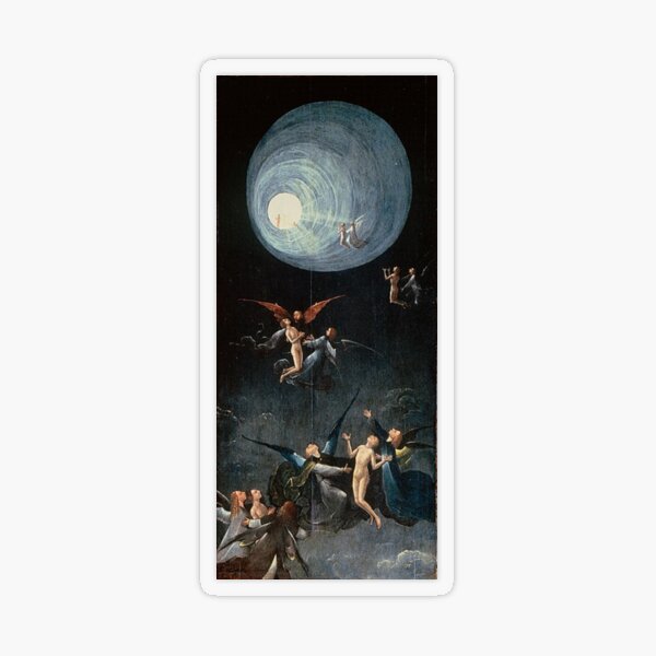 Hieronymus #Bosch #HieronymusBosch #Painting Art Famous Painter   Transparent Sticker