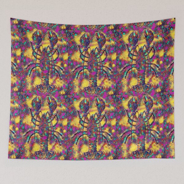 Item preview, psychedelic lobster 1 designed and sold by catapat60.