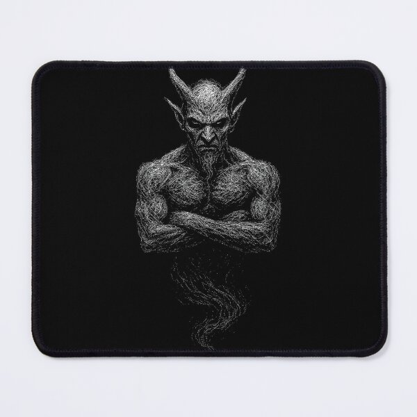 Item preview, Distressed Horned Demonic Jinn designed and sold by Mortisigil.