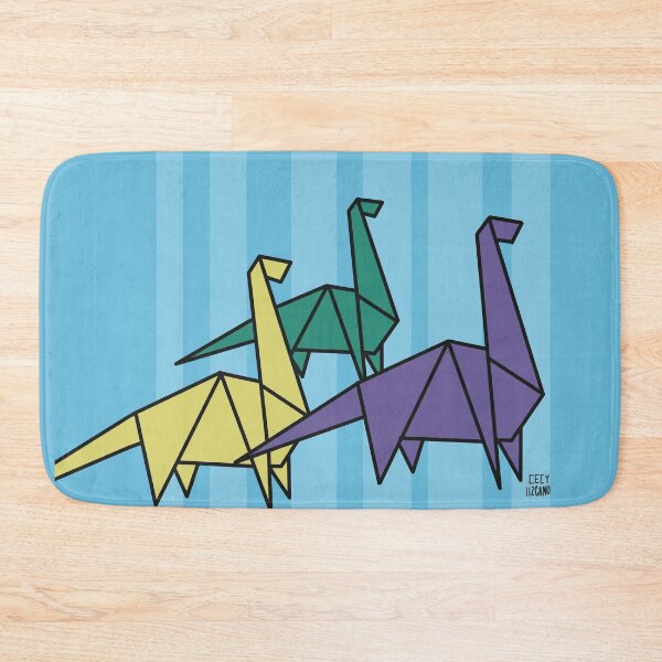 Item preview, minimalist long-neck origami illustration designed and sold by CecyLL.