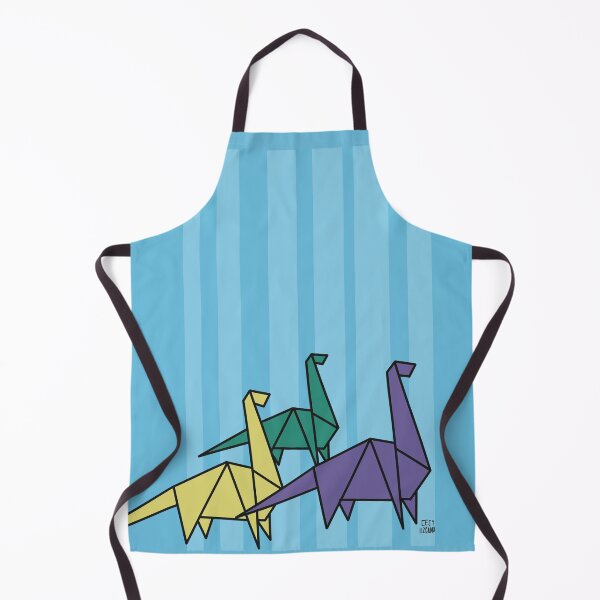 Item preview, minimalist long-neck origami illustration designed and sold by CecyLL.