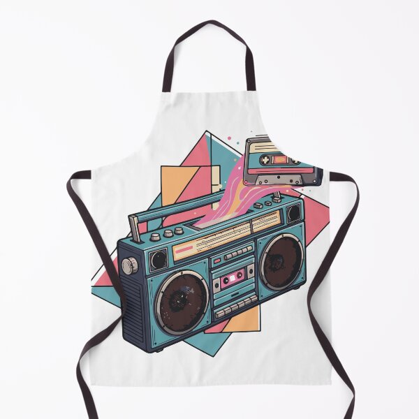 Item preview, Retro Boombox Cassette Tape Vaporwave 80s Style designed and sold by AinulArtStor.