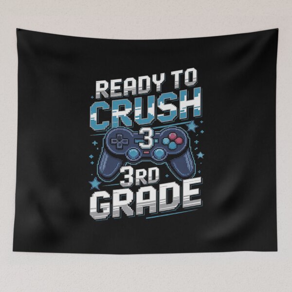 Item preview, Ready To Crush 3rd Grade Level Unlocked Game On 3rd Grade  designed and sold by CombatTask.