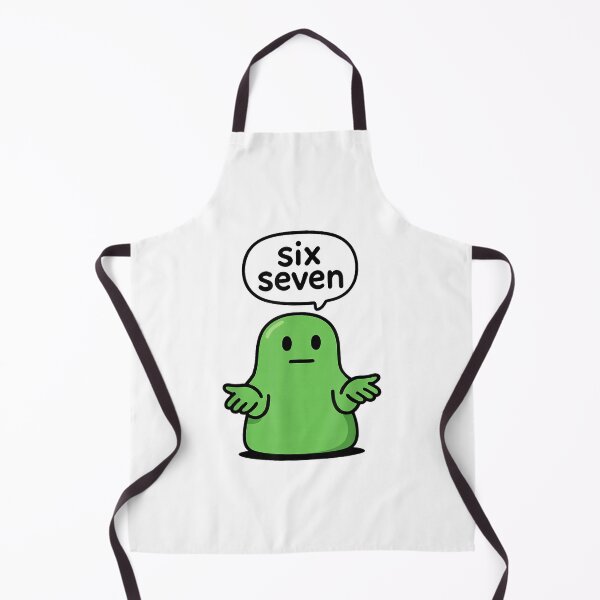 Item preview, Six Seven Blob - Funny Green Slime Meme designed and sold by Stoorn621.