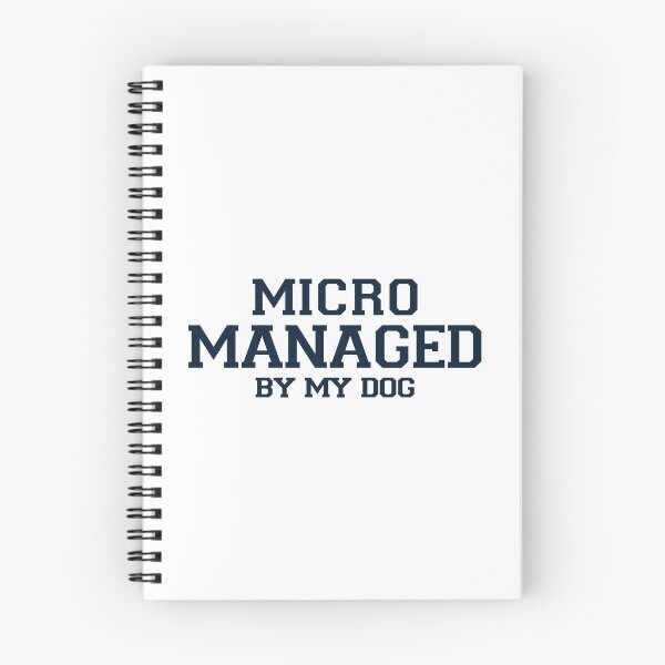 Item preview, Micro Managed By My Dog - Navy  designed and sold by frankyou.