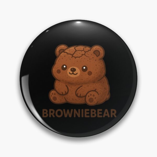 Item preview, Browniebear — Kawaii Brownie Brown Bear designed and sold by DreamMachine69.