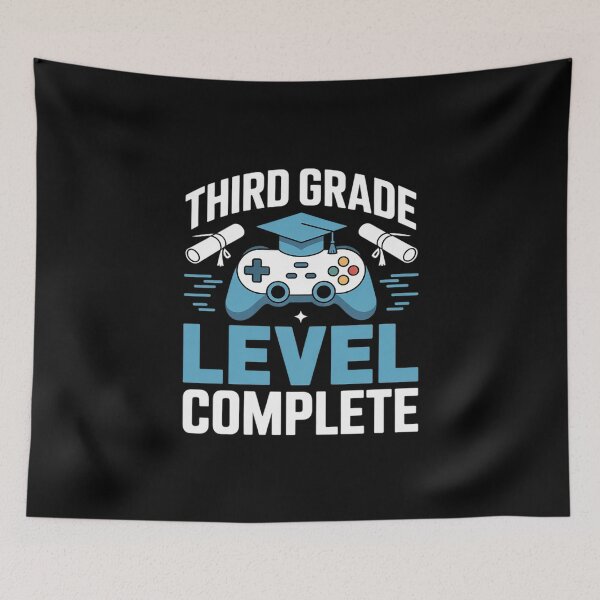Item preview, Third Grade Level Complete Graduation Video Gamers 3rd Grade  designed and sold by CombatTask.