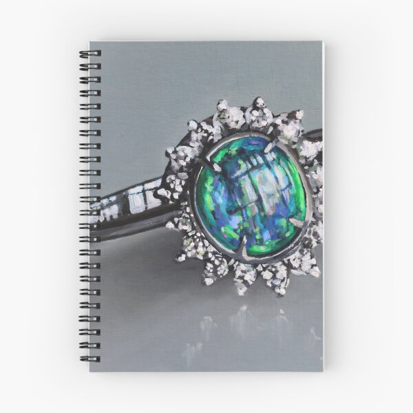 Item preview, Opal Ring designed and sold by ElleVictoriaArt.