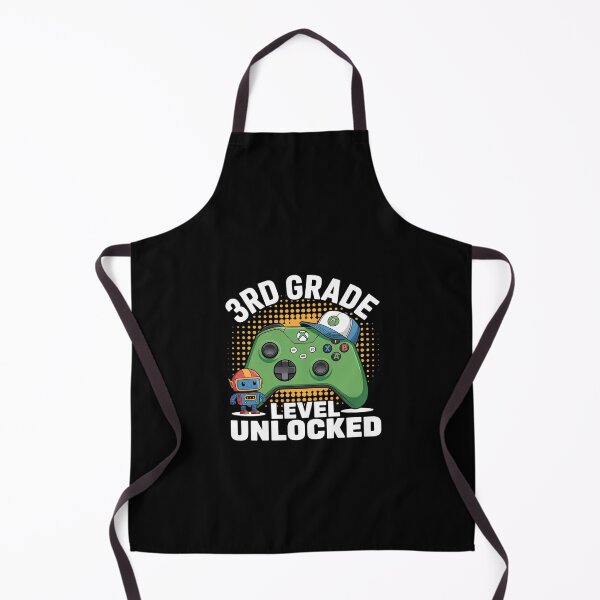 Item preview, Third Grade Level Unlocked Back to School Video Game Boys  designed and sold by PowAcademy.