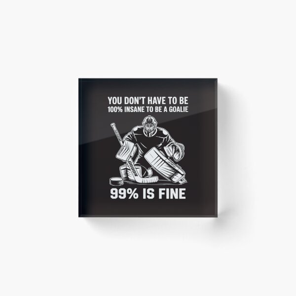 Item preview, Ice Hockey Goalkeeper Goaltender - Ice Hockey Goalie designed and sold by RopboxRone.