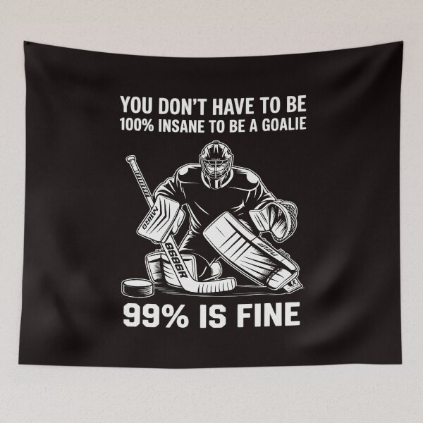 Item preview, Ice Hockey Goalkeeper Goaltender - Ice Hockey Goalie designed and sold by RopboxRone.