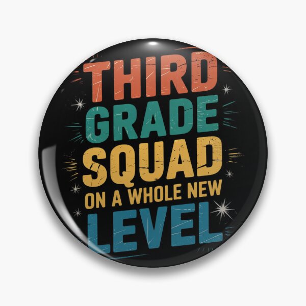 Item preview, Third Grade Squad On A Whole New Level Back To School  designed and sold by PowAcademy.