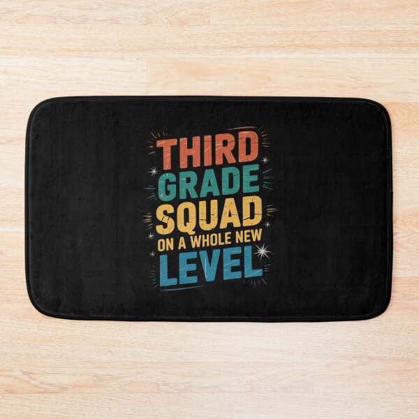 Item preview, Third Grade Squad On A Whole New Level Back To School  designed and sold by PowAcademy.