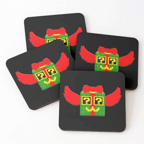 Item preview, Festive Lucky Block Christmas Brainrot Blocks Red Green designed and sold by LouisaOReilly.