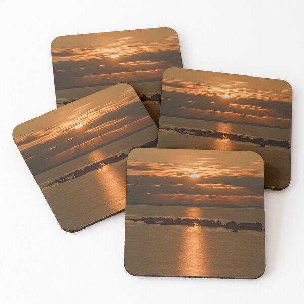 Item preview, The Shag Rocks at Sunrise - A Painterly Seascape designed and sold by Real Mindset Studio.