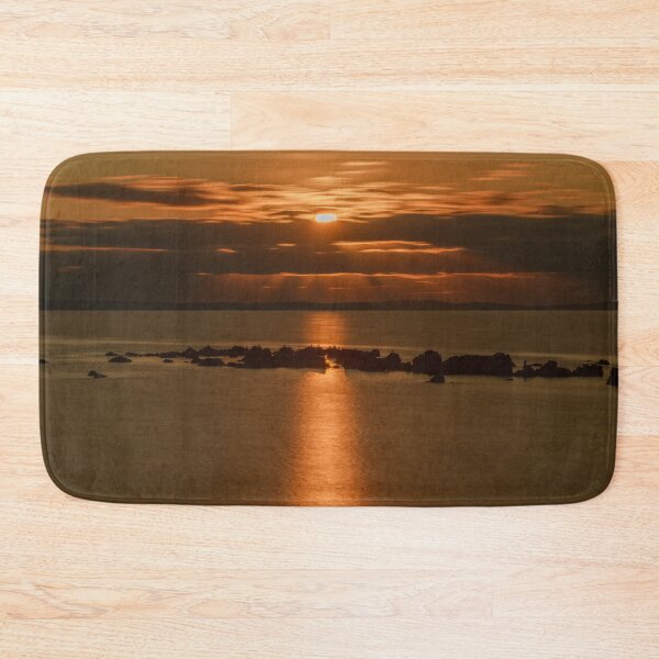 Item preview, The Shag Rocks at Sunrise - A Painterly Seascape designed and sold by Real Mindset Studio.