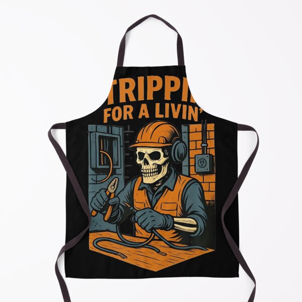 Item preview, Funny Electritian Design With A Skeleton designed and sold by LouisaOReilly.