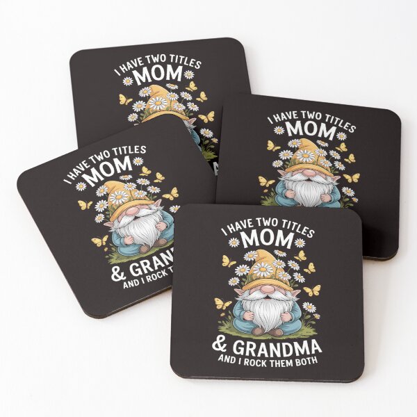 Item preview, I have two titles MOM and grandma Daisy butterflies Gnome designed and sold by RopboxRone.