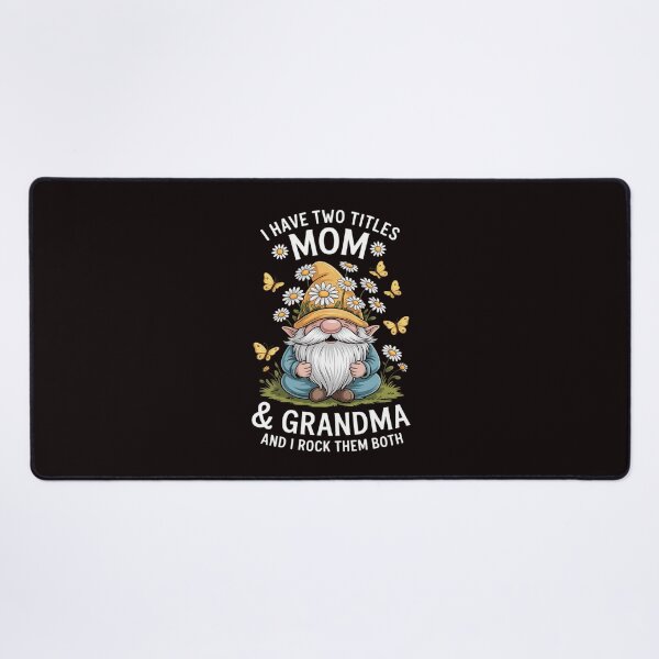 Item preview, I have two titles MOM and grandma Daisy butterflies Gnome designed and sold by RopboxRone.