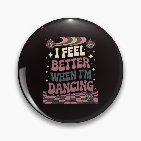 Item preview, I Feel Better When I'm Dancing Ballet Dancer Girl Art designed and sold by RopboxRone.