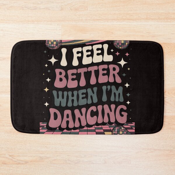 Item preview, I Feel Better When I'm Dancing Ballet Dancer Girl Art designed and sold by RopboxRone.