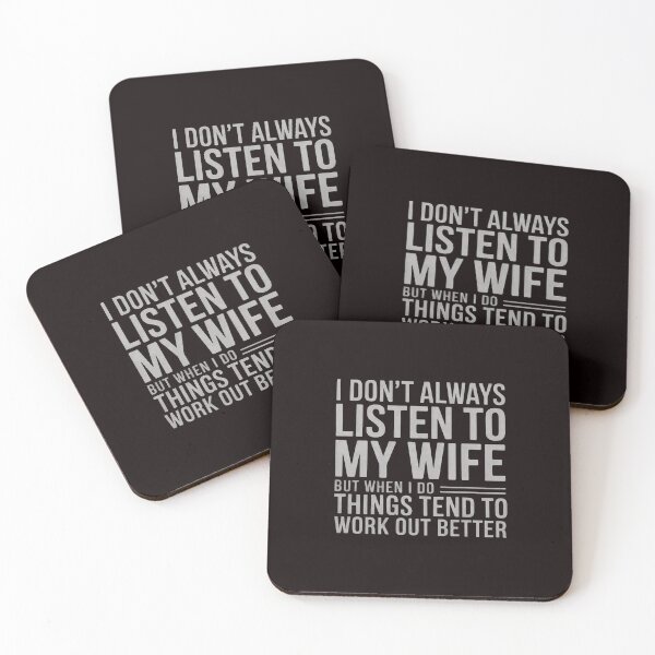 Item preview, I Don't Always Listen To My Wife But When I Do Husband designed and sold by RopboxRone.