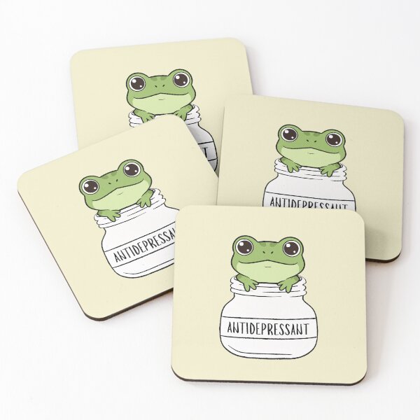 Item preview, Funny Frog Anti Depressant Animal Lover Zoo Boys Girls Kids designed and sold by rafaeltto.