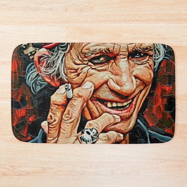 Item preview, Rock 'n' Roll Legend | Keith Richards "Keef" Pop Art Portrait designed and sold by Art's Diner.