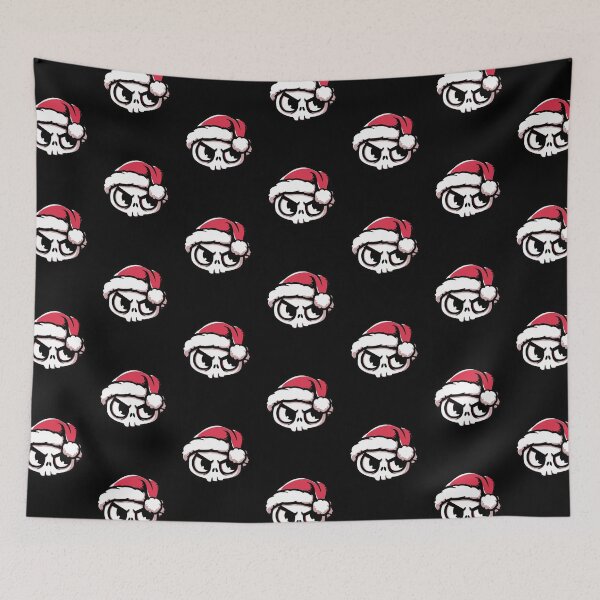 Item preview, Santa Skull Head – Christmas Skull Design designed and sold by Ramona Grafikdesign .