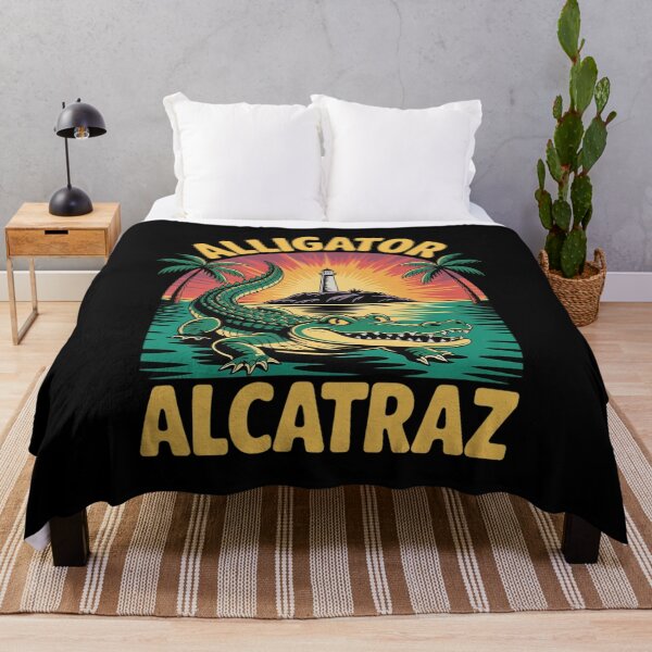 Artikelvorschau, Alligator Alcatraz Alcatraz Island Alligator Männer Frauen entworfen und verkauft von PowAcademy.