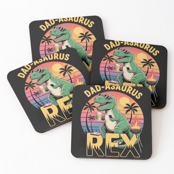 Item preview, DAD-ASAURUS REX Funny Father's Day BBQ Dinosaur designed and sold by BlueCreator-inc.