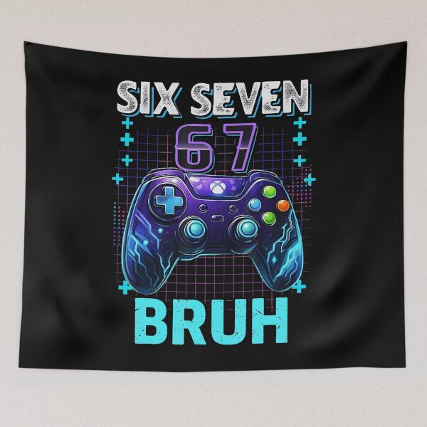 Item preview, Funny Six Seven 67 Bruh Birthday Boy Gamer Gift For Boys Kid designed and sold by LouisaOReilly.