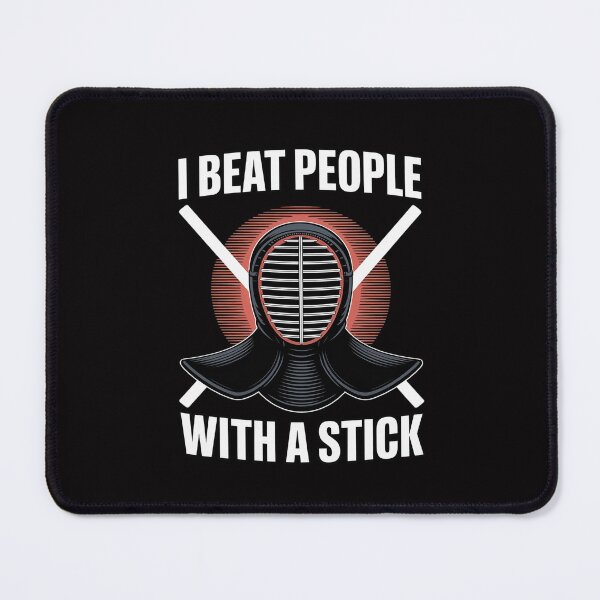 Item preview, I Beat People With A Stick Aikido Kendo designed and sold by Silicula.