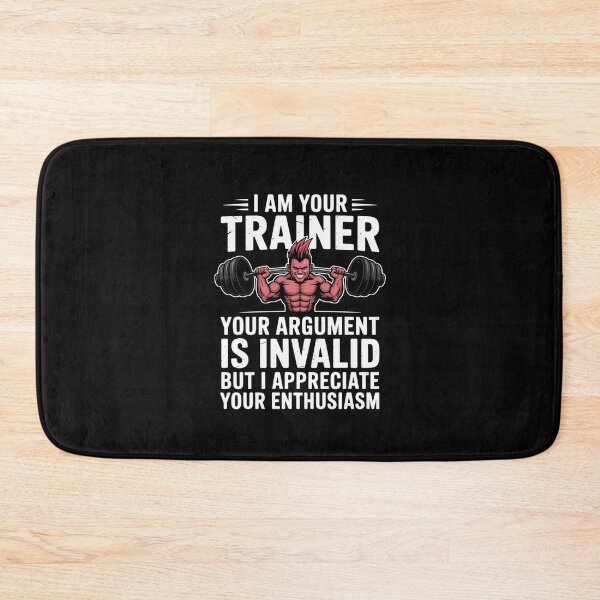 Item preview, I Am Your Trainer Personal Trainer fitness gym Gift designed and sold by Silicula.