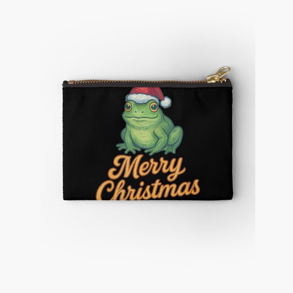 Item preview, Merry Christmas Froggy Cute Frog Xmas Holiday Frogs designed and sold by RuthSheila.