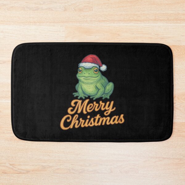Item preview, Merry Christmas Froggy Cute Frog Xmas Holiday Frogs designed and sold by RuthSheila.