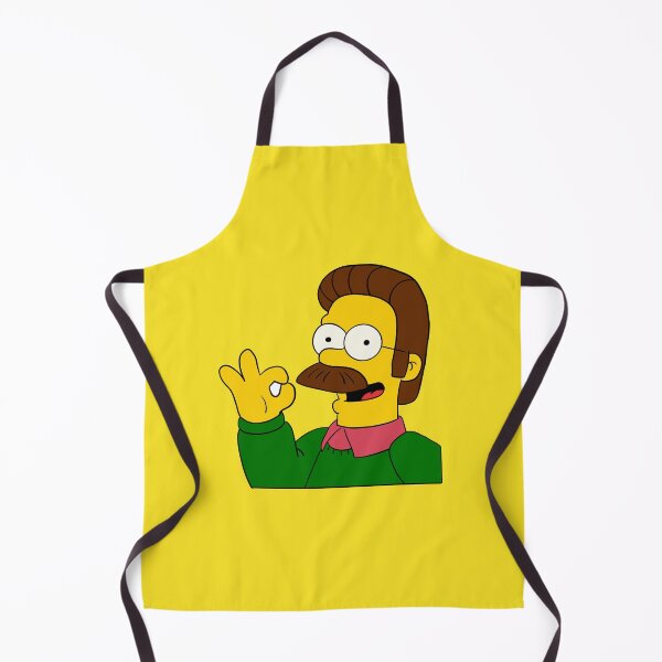 Item preview, "Okily Dokily!" Flanders designed and sold by Alicia.Makes.Art.