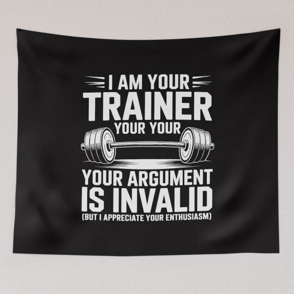 Item preview, I Am Your Trainer Gym Personal Trainer Coach designed and sold by Silicula.