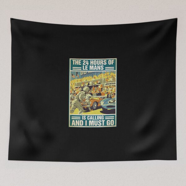 Item preview, Car-Racing-The--Hours-Of-Le-Man-Is-Calling-And-I-Must-Go-Poster-- designed and sold by BenOKeefee.