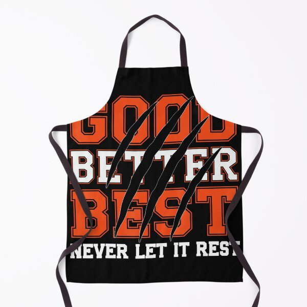Item preview, Good Better Best Never Let It Rest Motivation Bear Claws designed and sold by LouisaOReilly.