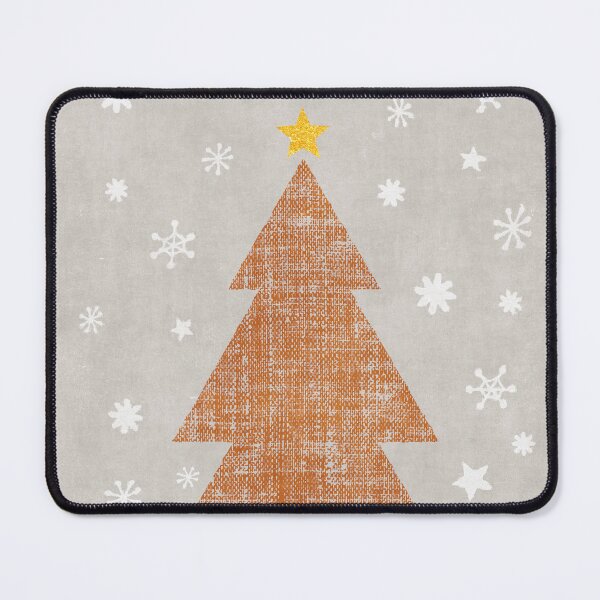 Item preview, Minimalist Christmas Tree with Snowflakes designed and sold by FAROSSTUDIO.