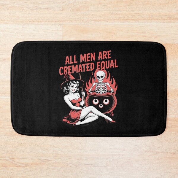 Item preview, All Men Are Cremated Equal Halloween Witch designed and sold by ryukaizox1.