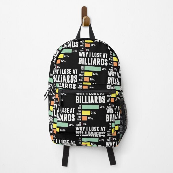 Item preview, Why I Lose At Billiards Billiards Player designed and sold by TashiaJerrie.