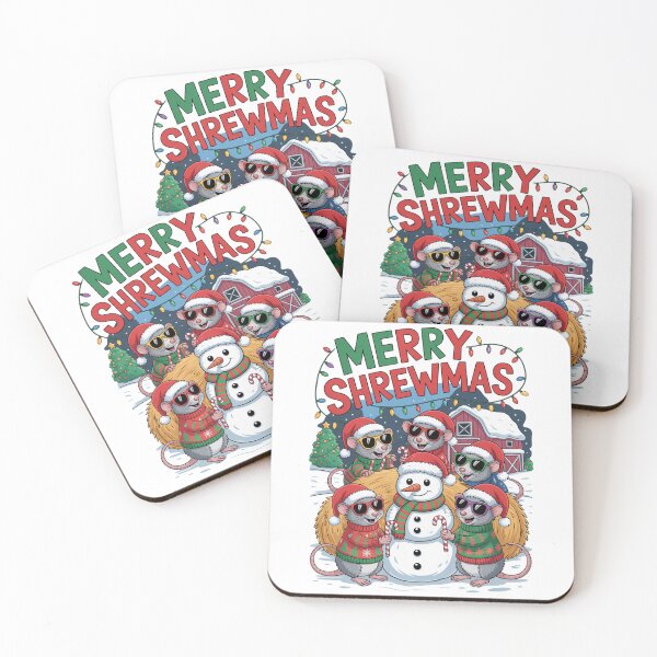 Item preview, Christmas Shrew T-Shirt – Kawaii Holiday Mouse Design, Funny Winter Animal Tee, Cute Xmas Gift Idea for Kids & Adults designed and sold by kaka8888.