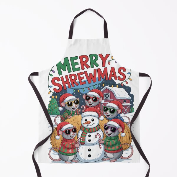 Item preview, Christmas Shrew T-Shirt – Kawaii Holiday Mouse Design, Funny Winter Animal Tee, Cute Xmas Gift Idea for Kids & Adults designed and sold by kaka8888.